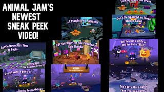 Animal jam's brand new sneak peek video!