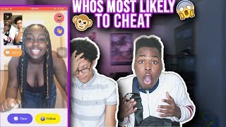 WHO LOOKS MORE LIKELY TO CHEAT 🤔 | MONKEY APP 🐵 LIGHTSKINS OR DARKSKINS