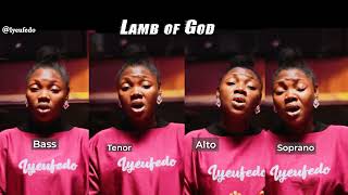 Goosebumps! Mum nailed the bass part like a man🔥|| O Lord have mercy on us🙏|Amazing 4 parts harmony
