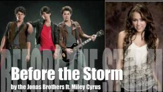 BEFORE THE STORM-BY NICK JONAS FT MILEY CYRUS