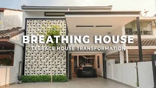 How This 48-Year-Old Terrace House Stays Cool Without Aircon | Open Sky Bathtub | Interior Design