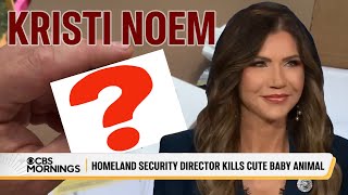 CBS Reports: Kristi Noem Animal Killing Spree in NYC as New Secretary of Homeland Security. [SATIRE]