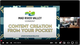 MRV Marketing Workshop #4 - Content Creation From Your Pocket