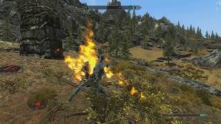 Let's Play Skyrim Using DRAkE Dynamic Music Mod 017 (Hamvir, Eldersblood, Skyborn)