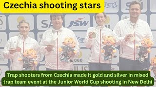 Meet the Czechia trap shooters who shone in Delhi Junior World Cup