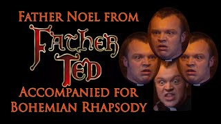 Fr Noel sings Bohemian Rhapsody but is accompanied with music
