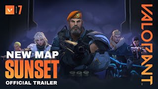 SUNSET Official Trailer | New Map Valorant