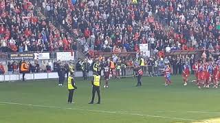 Leyton orient title celebrations 🍾