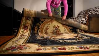 ASMR || White Noise - Cleaning My Living Room Rug (includes vacuum cleaner)