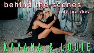MODELING SHOOT | in the tunnels | BEHIND THE SCENES