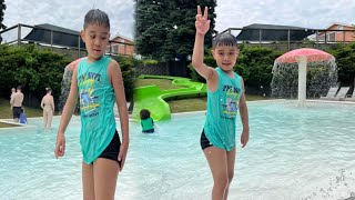 Aahan’s having fun in Sea breeze.07/04/24