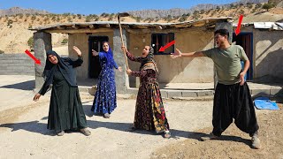 The mother went to visit Sajjad and Leila: The second wife became extremely angry