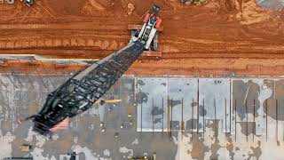 Jamison Construction's Tiltwall Services in Rockdale, Georgia - A Stunning Drone View