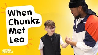 When Chunkz met Leo — Rays of Sunshine grant an EPIC wish with YouTube sensation!