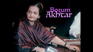 Begum Akhtar... Le Giya Josh e Janoon.