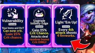 Nuclear Auto Attacks: Upgraded Infinity Edge + On-Hit Crits Tristana | ARAM Mayhem