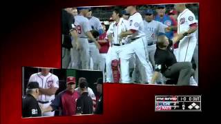 2012/09/06 Benches clear at Nationals Park