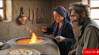 Winter in an Afghan Mountain Village 🏔️ | Real Afghan Village Life in Snow
