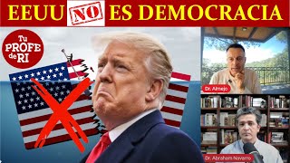 "The US is not a democracy." "Trump is an expert at manipulation": Dr. Abraham Navarro