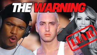 MARIAH IS A LIAR!!! | FIRST REACTION TO EMINEM “The Warning”