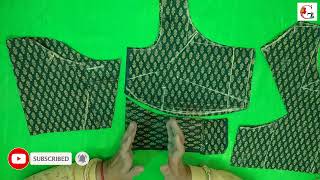 deep neck blouse cutting and stitching | deep neck blouse shoulder measurement | डिज़ाइनर ब्लाउज