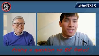 Aurelio Alexis Soto - Asking a question to Bill Gates!