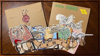 ASMR DIY (No Talking) - Making Oversized Magizoology Specimen Cards