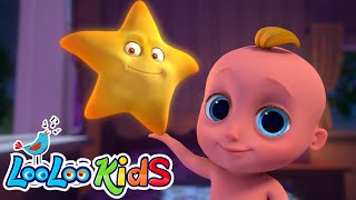 🎵 Twinkle Twinkle Little Star - Lullaby for KIDS | Baby Song Sleep Music | LooLoo Kids