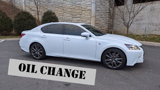 How to change your oil Lexus GS350 | IS350