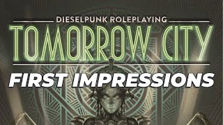 Tomorrow City from @OspreygamesUk. My first impressions.