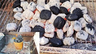 Light Fire for barbecue This Way/How To Easily Light up Fire for #Barbecue