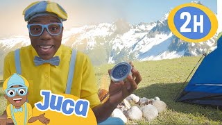 Juca vai acampar 😲 HORA DO JUCA BRASIL! | Vídeos Educativos para Crianças