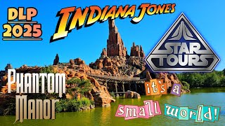 DISNEYLAND Paris BEST Rollercoasters! Big Thunder Mountain, Indiana Jones, Phantom Manor, Star Tours