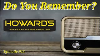 Do You Remember Howard's Appliance Stores