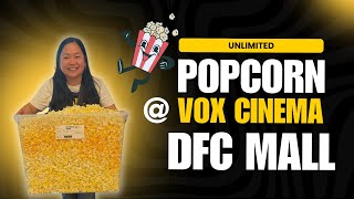 Unlimited Popcorn, Unlimited Fun!🍿#popcorn #voxcinemas #dohaqatar