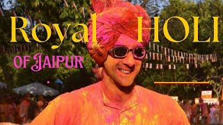 Jaipur royal family Holi | Jaipur Holi | 2024 March | Jaipur Prince | Holika Dahan 2024