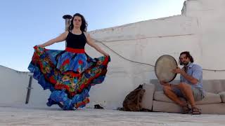 Gypsy fusion dance (Kalbeliya, russian and Flamenco)