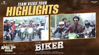 Biker Team Vizag Tour Highlights | Sharwanand | Abhilash Reddy | Rajashekar | Malvika Nair