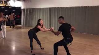 JHESUS APONTE & SHANI TALMOR SALSA DANCE  AT SOHO DANCE LA 2019