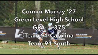 Connor Murray '27 || Fall '23 Highlights