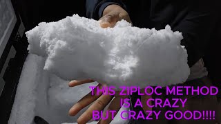 ZIPLOC METHOD DON'T KNOW WHAT TO CALL THE TEXTURE BUT GOOD‼️ LOL & EDGES ARE EDGING‼️ #vlogmasday18