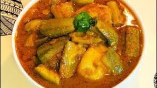 ଜହ୍ନି ଆଳୁ କସା 😋( Janhi Aalu Kasa )Janhi aalu masala recipi / Ridge gourd masala /