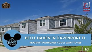 Belle Haven Townhomes for Sale in Davenport FL | Affordable New Construction Homes 2025