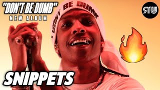 A$AP Rocky "Don't Be Dumb" Potential Album Snippets (Roddy Rod Piper, GO! & more!)