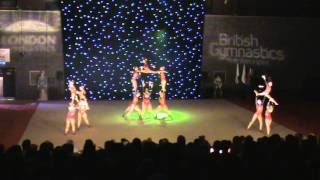 Epping Gymnastics Display Team at the London Festival of Gymnastics - Sunday 18th October 2015