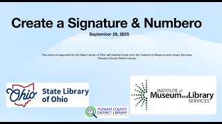 Signature & Numbero