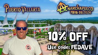 Anarchapulco 2026 - Plan your winter get away on Flat Earth in Mexico