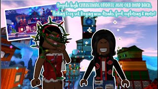Rating COZY SET, OLD MAP BACK, NEW FOOD & DRINKS & more holiday vibes~|| (Roblox) Royale High School
