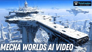 RED, WHITE, VOID: Stunning Mecha Worlds AI Video (Midjourney & Hailuo Minimax V2)