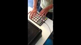 Tidal Bass playing Quneo Live at DJ TechTools